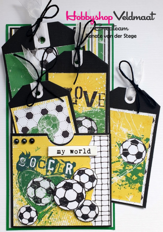 CraftEmotions karton kraft krijtwit 10 vel 30,5 x 30,5 cm