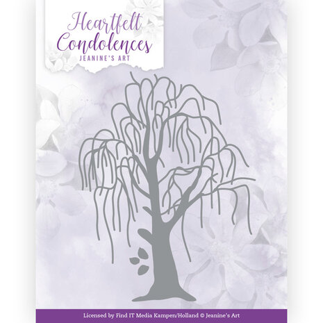 Dies - Amy Design - Jeanine&#039;s Art - Heartfelt Condolences - Weeping Willow