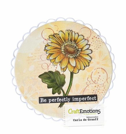 CraftEmotions clearstamps A5 - Gerbera 2 GB Dimensional stamp