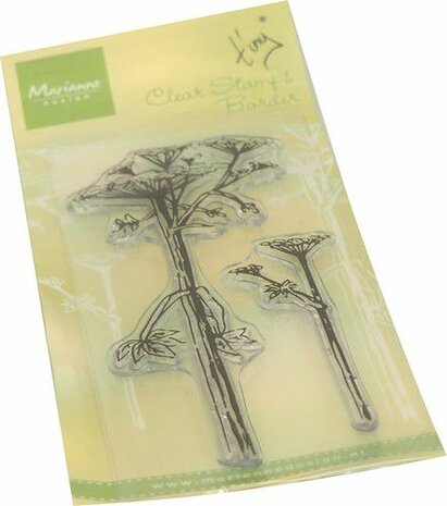 Marianne Design Clear Stamp Tiny&lsquo;s border - Hemlock TC0899 75x185mm