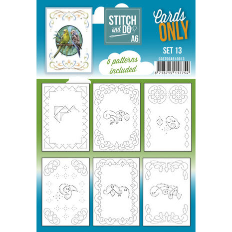 Stitch and Do - Cards Only - Set 013