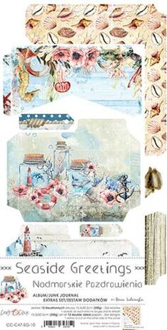 Craft OClock Junk Journal Set Seaside Greetings