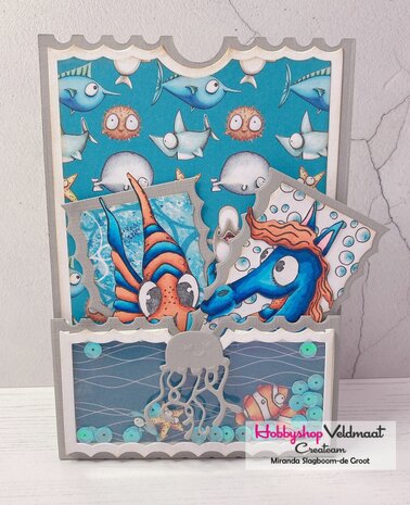 CraftEmotions clearstamps A6 - Ocean 10 Carla Creaties