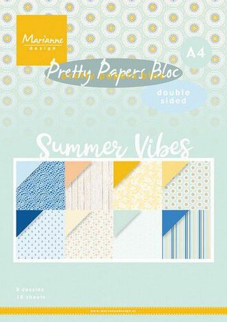 Marianne Design Paper pad Summer vibes PK9179 A4