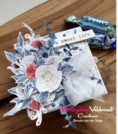 CraftEmotions karton kraft krijtwit 10 vel 30,5 x 30,5 cm