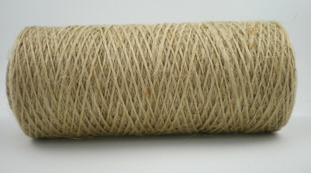 Jute koord zand 1mm 