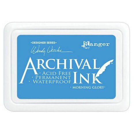 Ranger Archival Ink pad - Morning Glory AID81845 Wendy Vecchi 