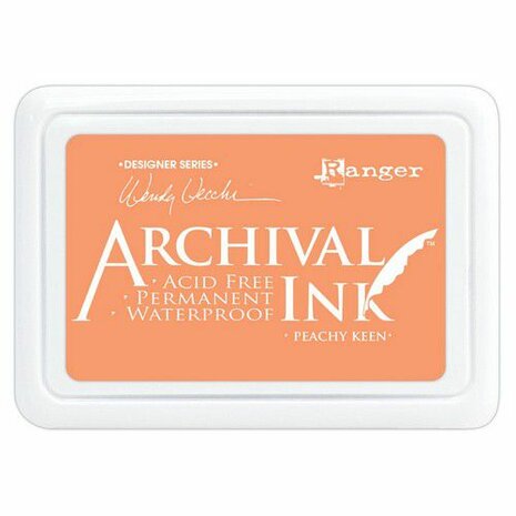 Ranger Archival Ink pad - Peachy Keen AID81852 Wendy Vecchi