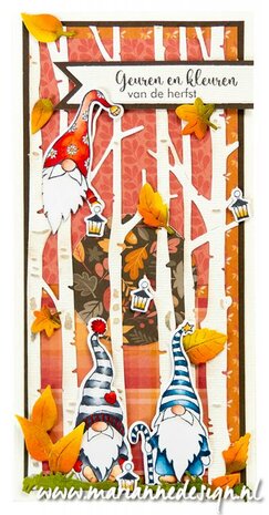 Marianne Design Clear Stamps Kabouter & lantaarn CS1106 