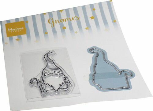 Marianne Design Clear Stamps Kabouter & wandelstok CS1107 