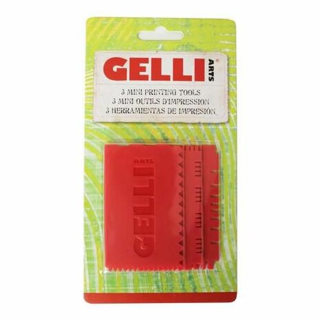 Gelli Arts - Mini Printing Tool Set GELMPT