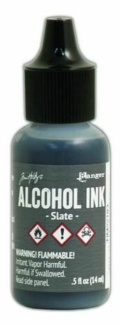 Ranger Alcohol Ink 15 ml - slate TIM22183 Tim Holz