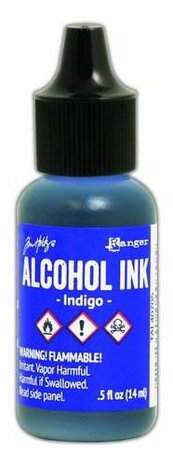 Ranger Alcohol Ink 15 ml - indigo TAL40705 Tim Holz