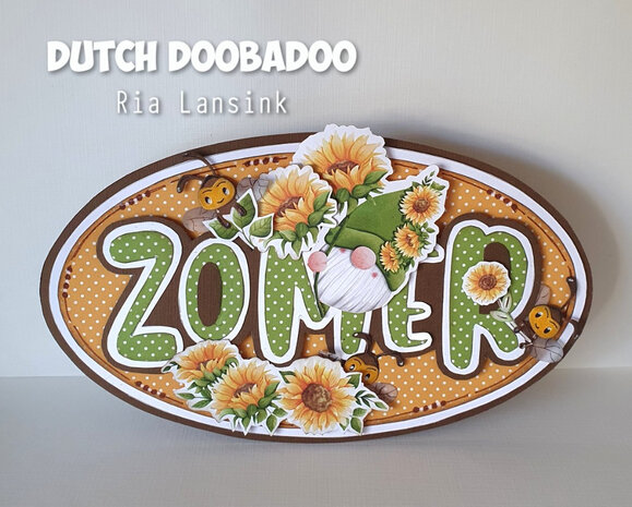 Dutch Doobadoo Crafty Kit Potje Zomer 20x20cm 473.005.029