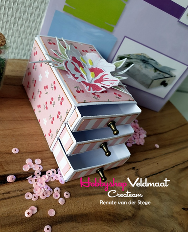 CraftEmotions karton kraft krijtwit 10 vel 30,5 x 30,5 cm