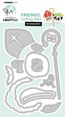 Studio Light Cutting Die Friendz nr.436 CCL-FR-CD436 128x85mm