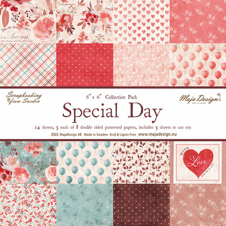 Maja Design Special Day - Paperpad 15,2 x 15,2 cm