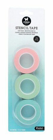 Studio Light Stencil Tape Low tack 15mm wide 3 PCS SL-ES-STTA01 40x40mm