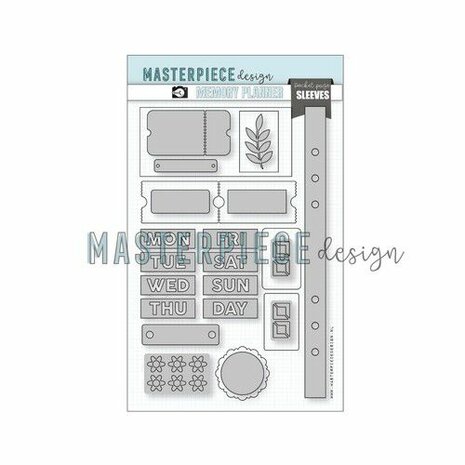 Masterpiece Memory Planner - Stans-set - Weekly Tickets MP202051