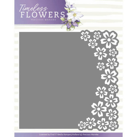 Dies - Precious Marieke - Timeless Flowers - Buttercup Frame