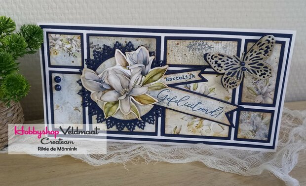 CraftEmotions karton kraft krijtwit 10 vel 30,5 x 30,5 cm