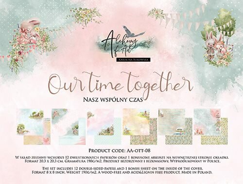 Art Alchemy Paper Collection Set 20,3x20,3 cm Our Time Together