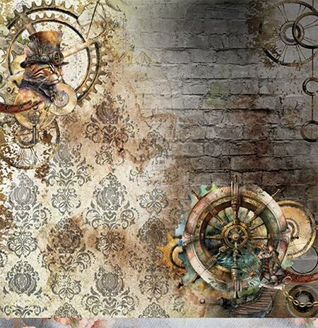 Art Alchemy Paper Collection Set 20,3x20,3 cm Steampunk Dream