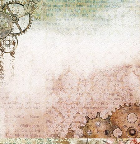 Art Alchemy Paper Collection Set 20,3x20,3 cm Steampunk Dream