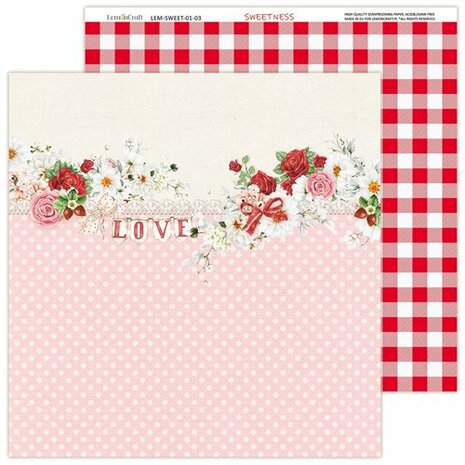 LemonCraft Paper Pad Sweetness 20,3x20,3cm