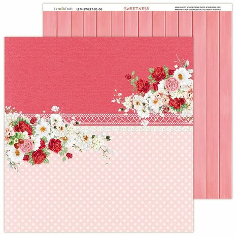 LemonCraft Paper Pad Sweetness 20,3x20,3cm