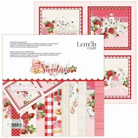 LemonCraft Paper Pad Sweetness 20,3x20,3cm