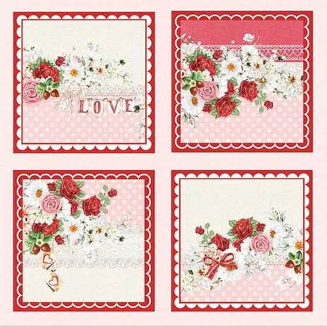 LemonCraft Paper Pad Sweetness 20,3x20,3cm