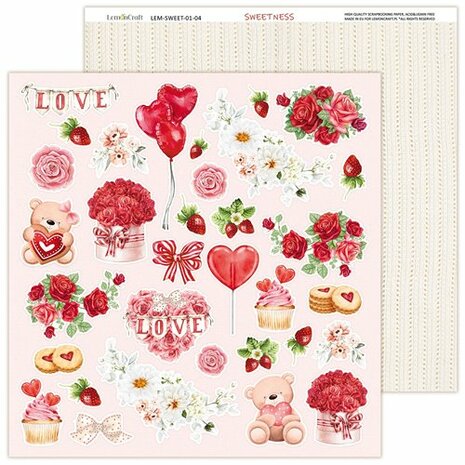 LemonCraft Paper Pad Sweetness 30,5x30,5cm