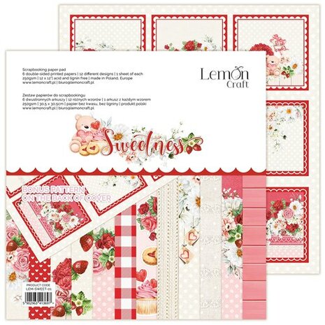 LemonCraft Paper Pad Sweetness 30,5x30,5cm