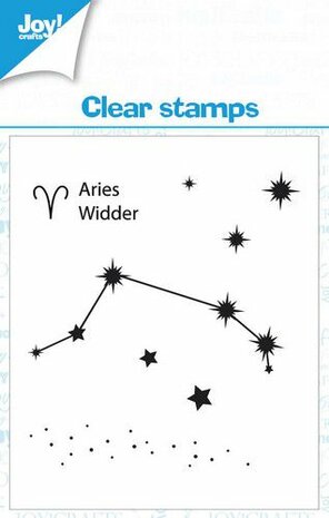 Joy! Crafts Clearstamp 7x7 cm - Aries - Ram KreativDsein Design