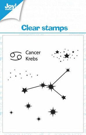 Joy! Crafts Clearstamp 7x7 cm - Cancer - Kreeft KreativDsein Design
