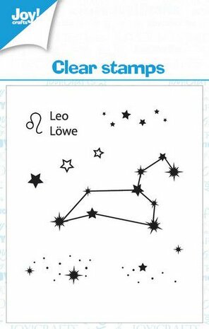 Joy! Crafts Clearstamp 7x7 cm - Leo - Leeuw KreativDsein Design