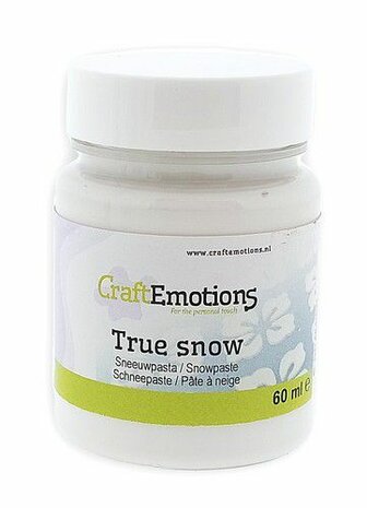 CraftEmotions pasta True snow 60ml