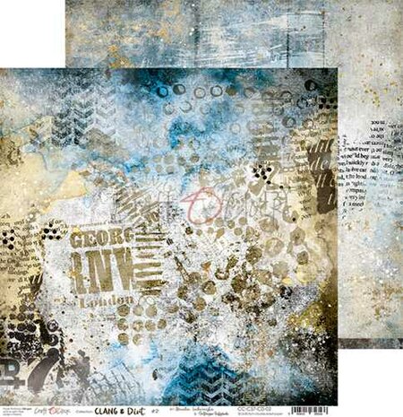Craft O'Clock Paper Collection Set 30,5x30,5 cm Clang And Dirt