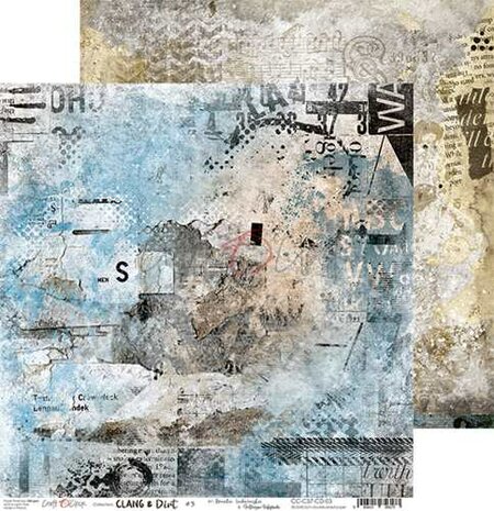 Craft O'Clock Paper Collection Set 30,5x30,5 cm Clang And Dirt
