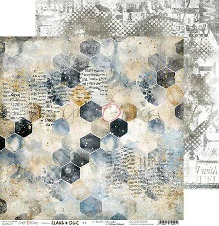 Craft O'Clock Paper Collection Set 30,5x30,5 cm Clang And Dirt