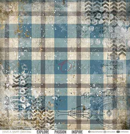 Craft O'Clock Paper Collection Set 30,5x30,5 cm Clang And Dirt