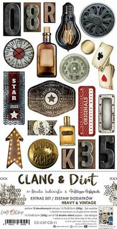 Craft O'Clock Extras to Cut Set – Heavy and Vintage – Clang And Dirt