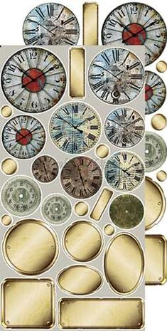 Craft O'Clock Extras to Cut Set – Heavy and Vintage – Clang And Dirt