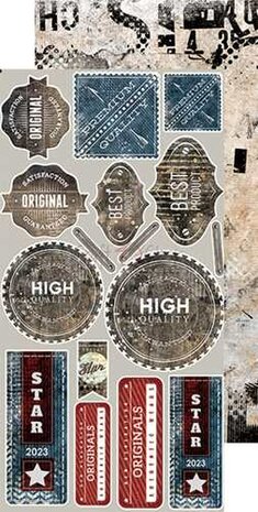 Craft O'Clock Extras to Cut Set – Heavy and Vintage – Clang And Dirt