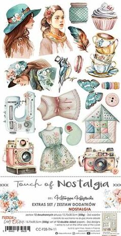 Craft O'Clock Extras to Cut Set – Nostalgia – Touch Of Nostalgia