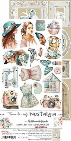 Craft O'Clock Extras to Cut Set – Nostalgia – Touch Of Nostalgia
