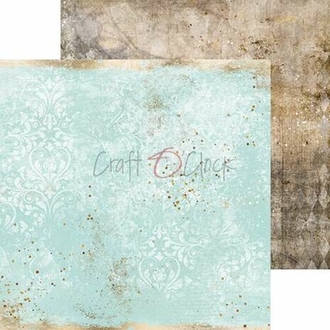 Craft O'Clock Basic Paper Set 20,3x20,3cm Touch Of Nostalgia