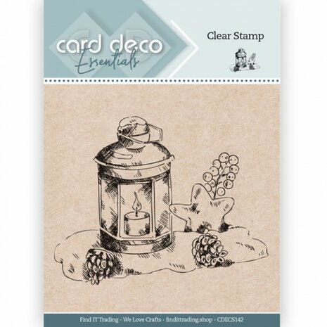 Card Deco Essentials - Clear Stamp - Lantern