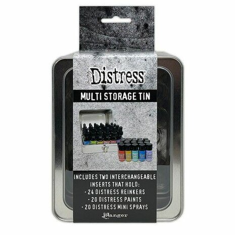 Ranger Distress Paint Storage Tin TDA78616 Tim Holtz